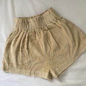 Grey Bandit corduroy Isla shorts